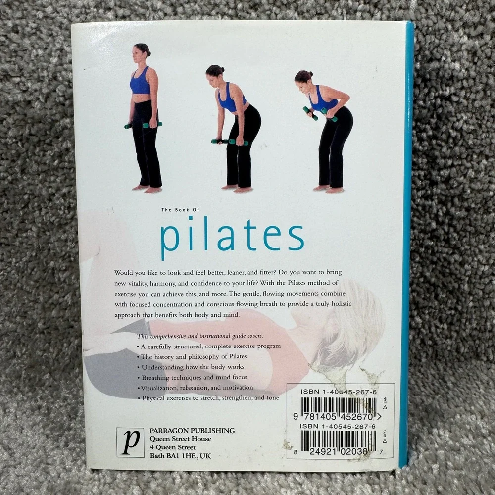 Parragon Publishing The Book of Pilates Joyce Gavin Fitness Guide Hardcover 2005